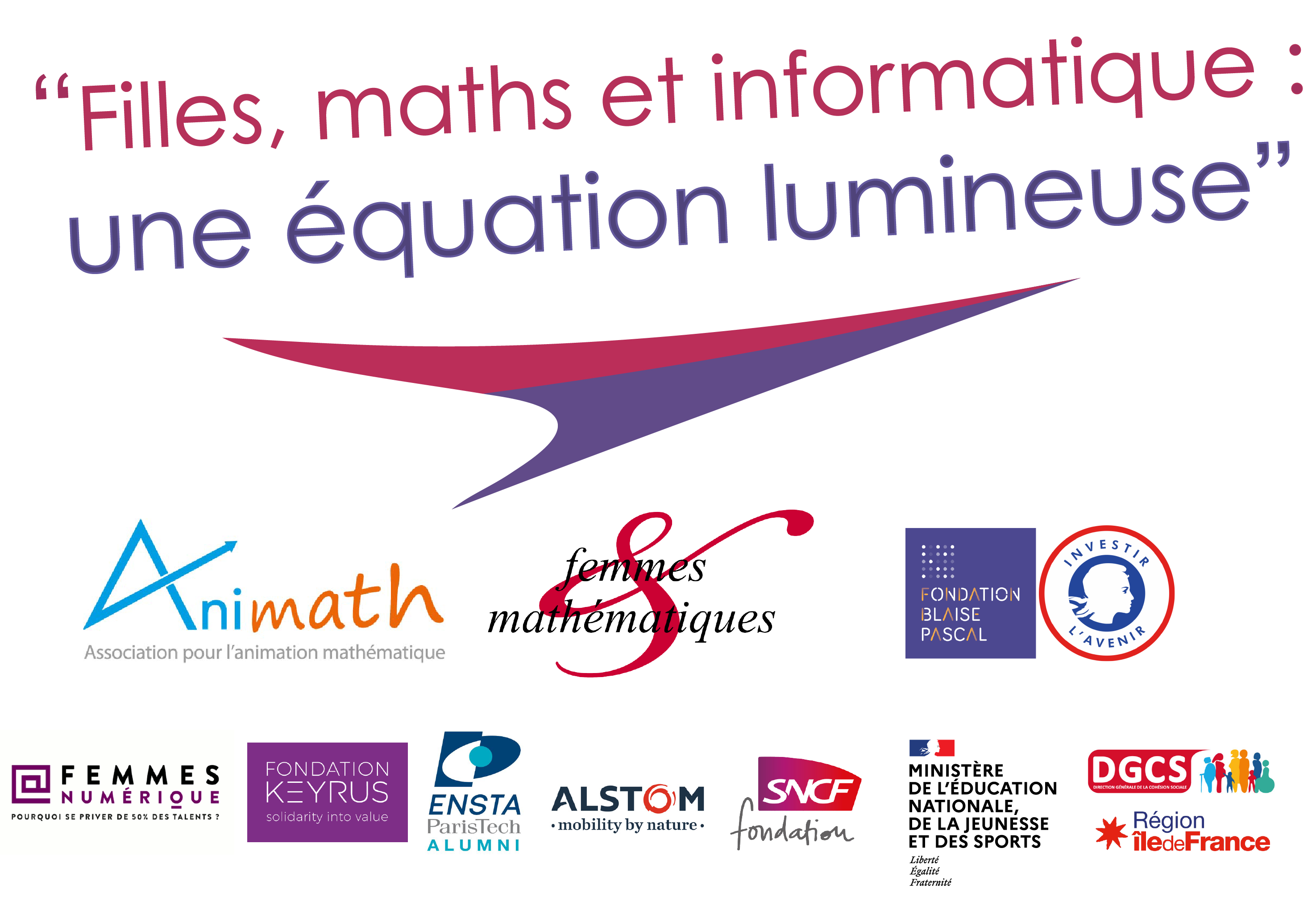 logo de la journée avec les organisateurs/trices et les sponsors