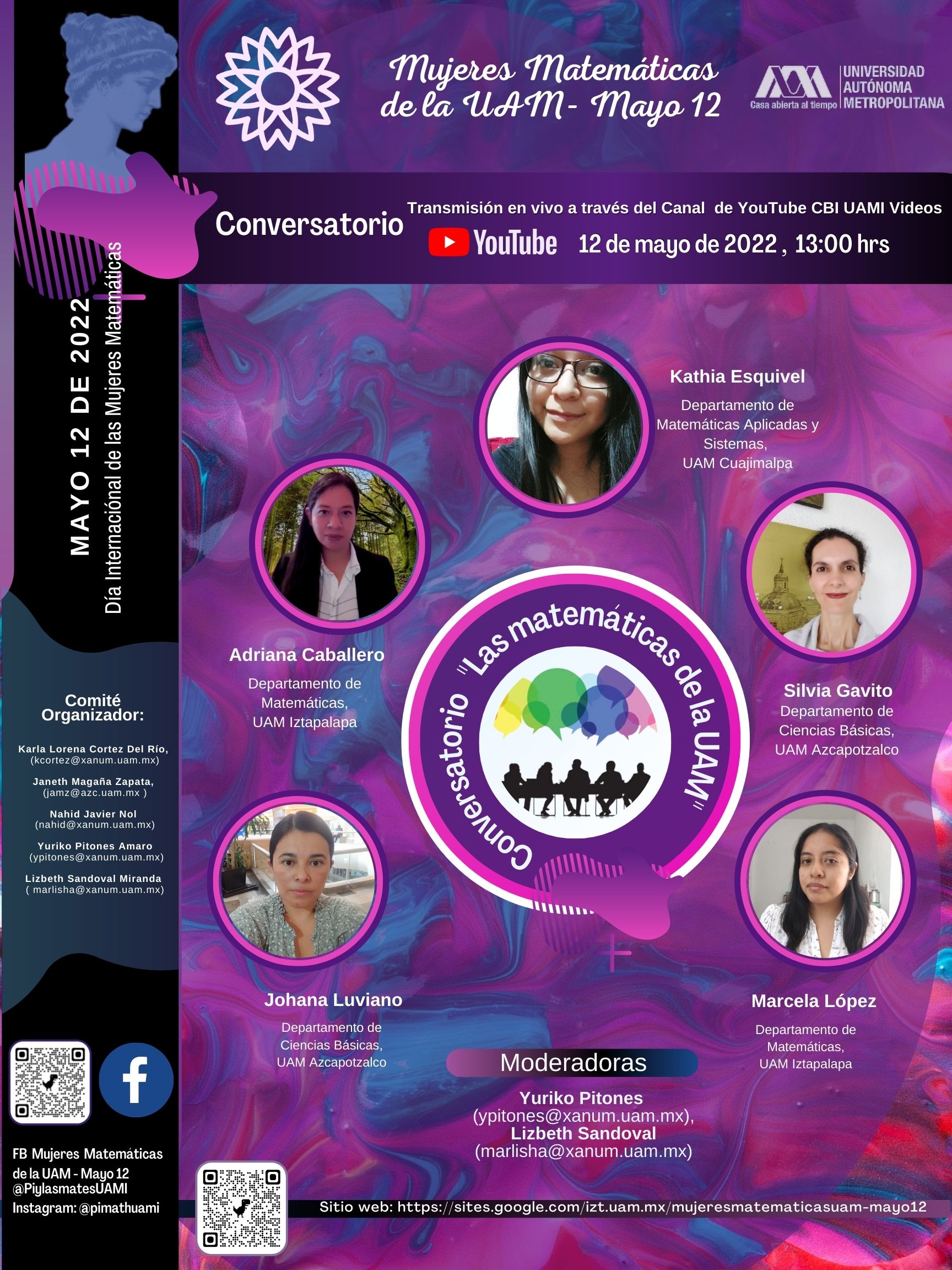 Panel discussion "Las matemáticas de la UAM"