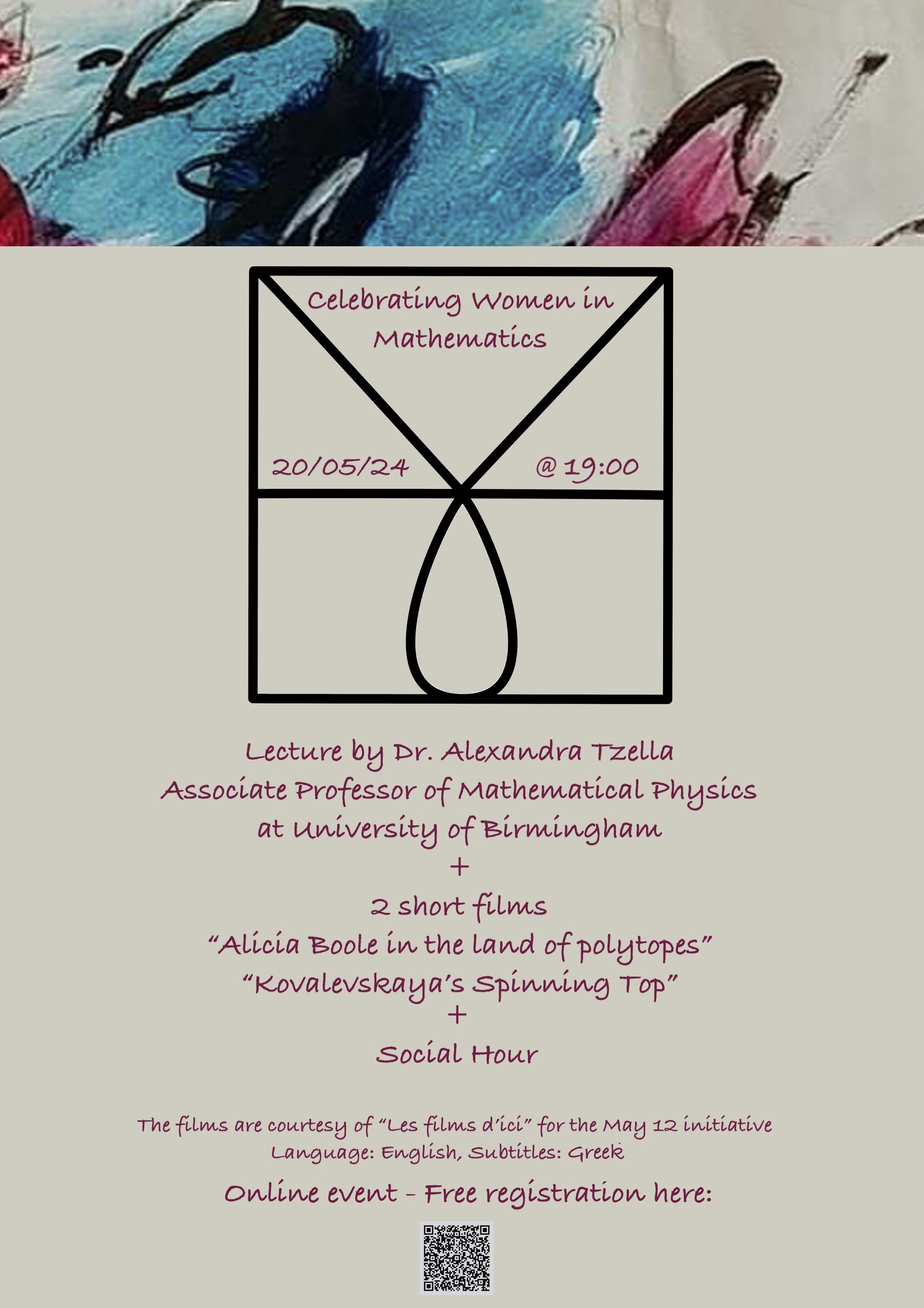 May 12 Celebration of Greek Women in Mathematics