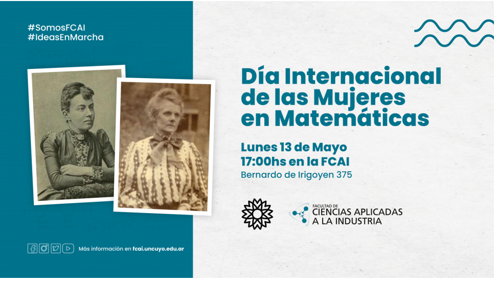 Los invitamos a participar de un encuentro especial donde conoceremos más del mundo de las matemáticas a través de las vidas y legados de dos mujeres Alice Boole y Sofía Kovalevskaya.