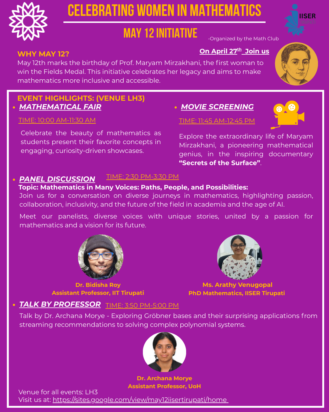 Poster for the Event