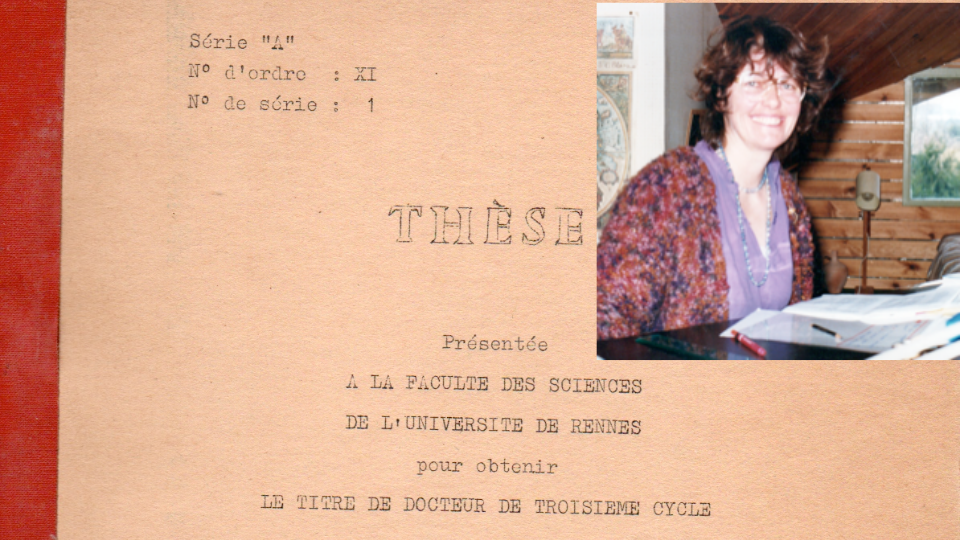 Brigitte Cordier et sa thèse