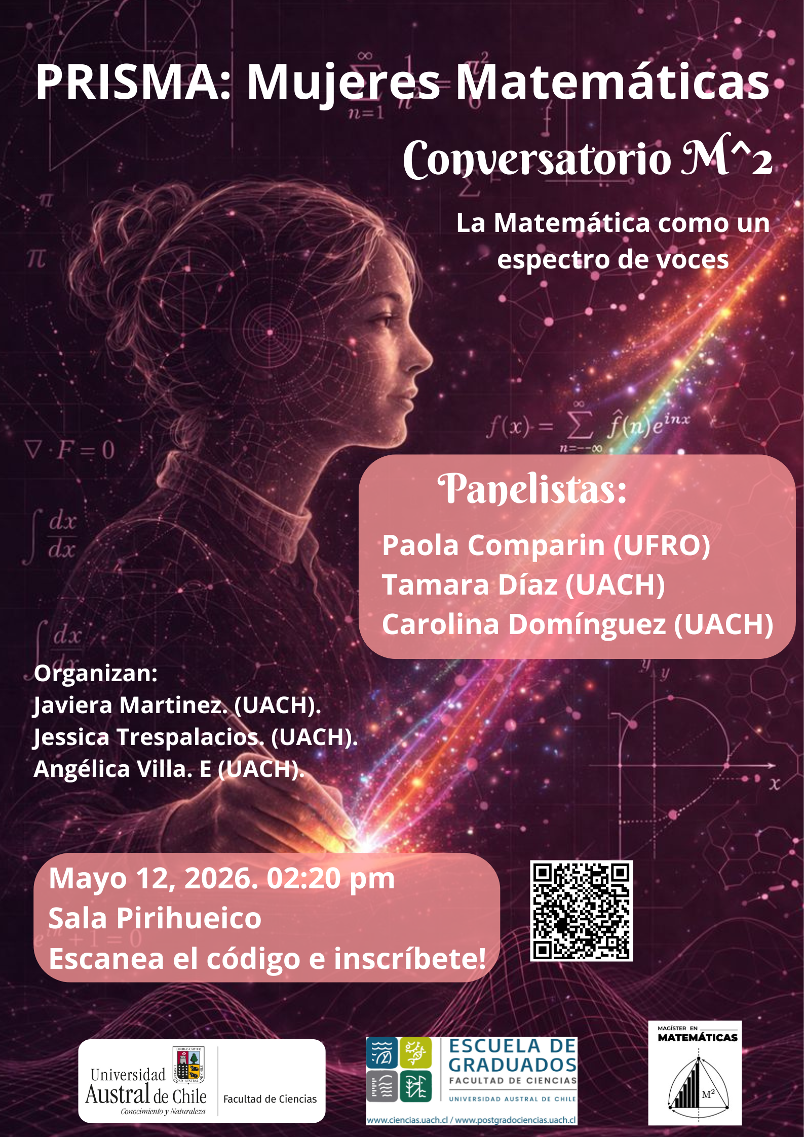 PRISMA de Mujeres Matemáticas: Conversatorio M^2